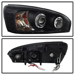 Spyder Signature Chevrolet Malibu 04-07 Black Halo Projector Headlights