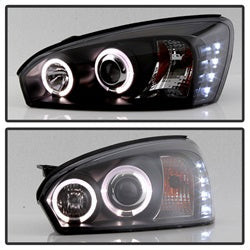 Spyder Signature Chevrolet Malibu 04-07 Black Halo Projector Headlights