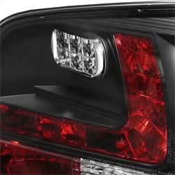 Spyder Volkswagen Touareg 04-07 Black LED Tail Lights