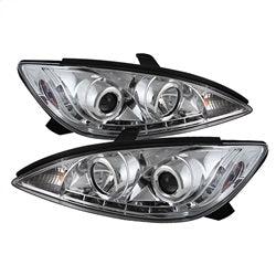 Spyder Signature Toyota Camry 02-06 Chrome DRL LED Projector Headlights