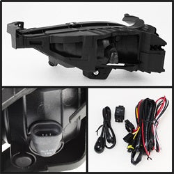 Spyder Hyundai Sonata 11-12 w/Switch OE Style Fog Lights Clear