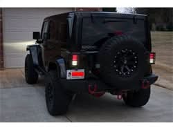 Spyder Jeep Wrangler (JK) 07-18 Black LED Tail Lights