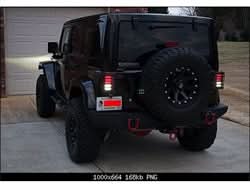Spyder Jeep Wrangler (JK) 07-13,15-18 Smoke LED Tail Lights