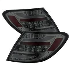 Spyder Mercedes-Benz C230/C250/C300/C350/C63 AMG 08-09 Smoke LED Tail Lights Incandescent Model Only Not Compatible w/LED Model