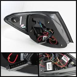 Spyder Mercedes-Benz C230/C250/C300/C350/C63 AMG 08-09 Smoke LED Tail Lights Incandescent Model Only Not Compatible w/LED Model