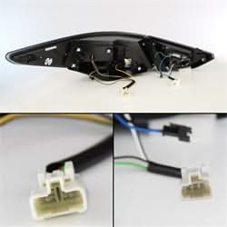 Spyder Hyundai Sonata 11-14 Black Light Bar LED Tail Lights