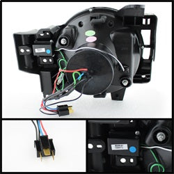 Spyder Signature Toyota FJ Cruiser 07-14 Halogen Model Only DRL LED Projector Headlights Not Compatible With Xenon/HID Model 3D