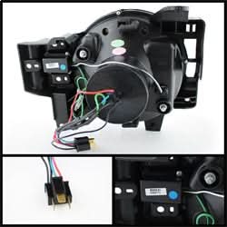 Spyder Signature Toyota FJ Cruiser 07-14 Halogen Model Only DRL LED Projector Headlights Not Compatible With Xenon/HID Model 3D