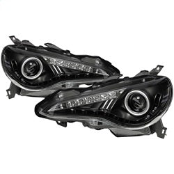 Spyder Signature Scion FR-S 13-14 Black DRL LED Projector Headlights