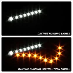 Spyder Signature Scion FR-S 13-14 Black DRL LED Projector Headlights