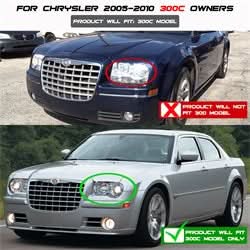 Spyder Chrysler 300C 05-10 Projector Headlights - LED DRL - Black - High/Low H7 (Included)