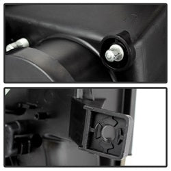 Spyder Signature Ford F-150 09-14 Light Bar DRL Projector Headlights Halogen Model Only Not Compatible w/Xenon/HID Model