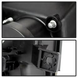 Spyder Signature Ford F-150 09-14 Light Bar DRL Projector Headlights Halogen Model Only Not Compatible w/Xenon/HID Model
