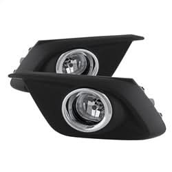Spyder Mazda 3 14-16 w/Switch OEM Fog Lights Clear