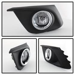 Spyder Mazda 3 14-16 w/Switch OEM Fog Lights Clear