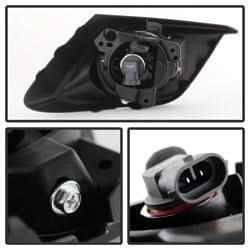 Spyder Mazda 3 14-16 w/Switch OEM Fog Lights Clear