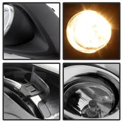 Spyder Mazda 3 14-16 w/Switch OEM Fog Lights Clear