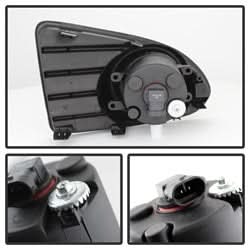 Spyder Scion iQ 12-13 w/Switch OEM Fog Lights Clear