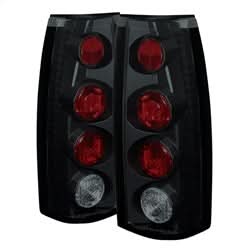 Spyder Chevy C/K Series 1500/2500/3500 88-98 / GMC Sierra 88-98 / Blazer 92-94 / Jimmy 92-94 / Suburban 92-99 / Tahoe 94-99 / Cadillac Escalade 99-00 / Yukon Denali 99-00 Euro Style Tail Lights - Black Smoke