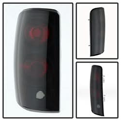 Spyder Chevrolet Suburban 1500/Suburban 2500/Tahoe/Yukon/Yukon XL 1500 00-06 Lift Gate Style Only Euro Style Tail Lights Black Smoke