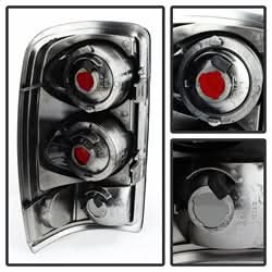 Spyder Chevrolet Suburban 1500/Suburban 2500/Tahoe/Yukon/Yukon XL 1500 00-06 Lift Gate Style Only Euro Style Tail Lights Black Smoke