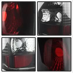 Spyder Chevy Silverado 1500/2500 99-02 (Not Fit Stepside) / GMC Sierra 1500/2500/3500 99-06 and 2007 Sierra Classic Euro Style Tail Lights - Black Smoke