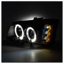 Spyder Chevy Silverado 1500/2500/3500 03-06 / Chevy Silverado 1500HD 03-07 / Chevy Silverado 2500HD 03-06 / Chevy Avalanche 02-06 Projector Headlights - LED Halo - LED