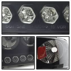 Spyder Signature Ford Expedition/F-150 97-02 1 pc. Halo LED Projector Headlights Replaceable LEDs High 9005/Low H3 Included