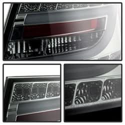 Spyder Audi A6 06-08 Incandescent Model Only Light Bar LED Tail Lights Not Compatible w/LED Model Smoke
