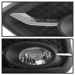 Spyder Honda Civic 14-15 w/Switch OEM Fog Lights Clear
