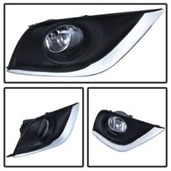 Spyder Nissan Versa 15-17 w/Switch OEM Fog Lights Clear