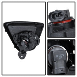 Spyder Mazda CX-5 13-15 w/Universal Switch OEM Fog Lights Clear
