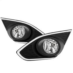 Spyder Chevrolet Spark 13-15 w/Universal Switch OEM Fog Lights Clear