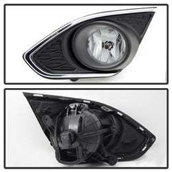 Spyder Chevrolet Spark 13-15 w/Universal Switch OEM Fog Lights Clear