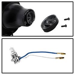 Spyder GMC Acadia 13-15 w/Universal Switch OEM Fog Lights Clear