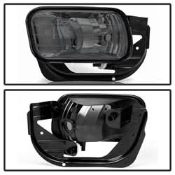 Spyder Dodge Ram 1500/Ram 2500/Ram 3500/1500/2500/3500 09-10 w/o Switch OEM Fog Lights Incl. Metal Bracket Smoke