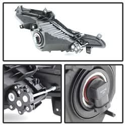 Spyder Hyundai Elantra 14-16 w/Switch OEM Fog Lights Clear