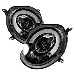 Spyder Signature Mini Cooper 07-12 Halogen Model Only Projector Headlights Not Compatible With Xenon/HID Model Black