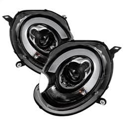 Spyder Signature Mini Cooper 07-12 Halogen Model Only Projector Headlights Not Compatible With Xenon/HID Model Black