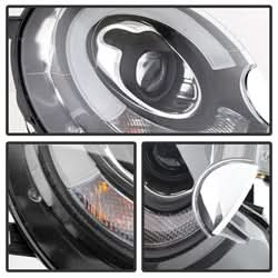 Spyder Signature Mini Cooper 07-12 Halogen Model Only Projector Headlights Not Compatible With Xenon/HID Model Black