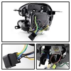 Spyder Signature Mini Cooper 10-12 Xenon/HID Model Only Projector Headlights Not Compatible w/Halogen Model Black