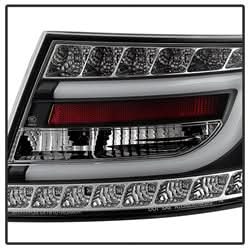 Spyder Audi A6 06-08 LED Model Only Light Bar LED Tail Lights Not Compatible w/Incandescent Model Black