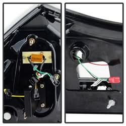Spyder Lexus RX330/RX350 04-06 Black LED Tail Lights