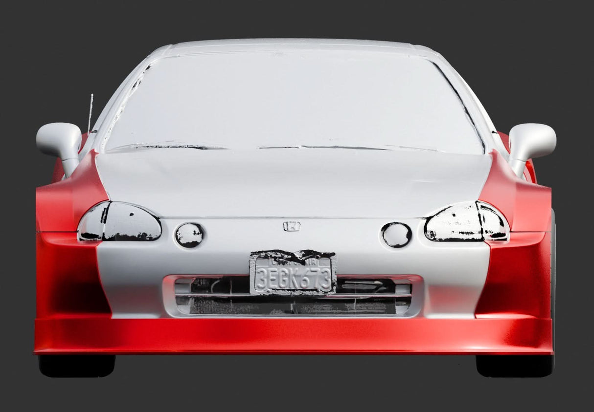 (SPECIAL-ORDER) Touring Car Widebody - Honda Civic CR-X Del Sol (92-98)