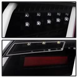 Spyder Audi TT/TT Quattro 08-09 Black LED Tail Lights