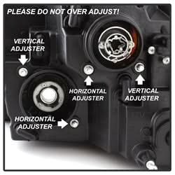 Spyder Signature Ram 1500/2500/3500 13-16 Light Bar DRL Projector Headlights Smoke Not Compatible On Models w/Factory Dual Lamp/Quad Lamp Headlights