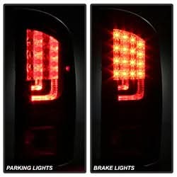 Spyder Dodge Ram 1500/Ram 2500/Ram 3500 02-06 Version 2 LED Tail Lights Black