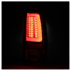 Spyder Chevrolet Silverado 1500/Silverado 1500 Classic/Silverado 1500 HD/Silverado 1500 HD Classic/Silverado 2500/Silverado 2500 HD/Silverado 2500 HD Classic 03-06 Version 2 LED Tail Lights Does Not Fit Stepside Smoke