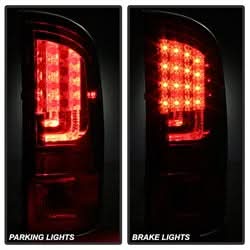 Spyder Dodge Ram 1500/Ram 2500/Ram 3500 07-08 Version 2 LED Tail Lights Clear Red