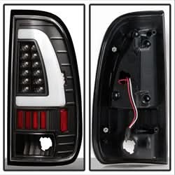 xTune Ford F-150/F-250/F-250 Super Duty/F-350 Super Duty/F-450 Super Duty/F-550 Super Duty 97-03 Black XTune Light Bar LED Tail Lights